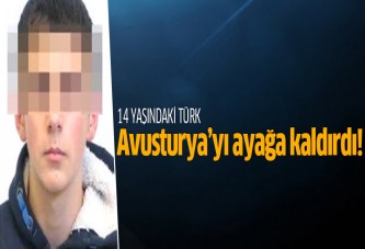 14 yaşındaki Türk, Avusturya'yı ayağa kaldırdı