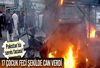 17 çocuk feci şekilde can verdi