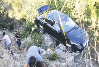 20 metre yüksekten mucize kurtuluş!