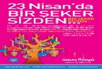 23 Nisan’da, Çağdaş Yaşamı Destekleme Derneği’nin yüzünü Aqua Florya ziyaretçileri güldürüyor…