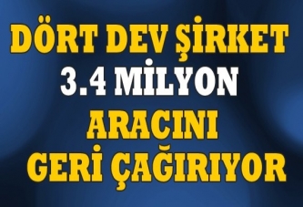 3.39 milyon Japon üretimi araç piyasadan geri çekilecek