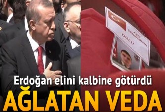 5 aylık ikizler şehit babalarını uğurladı