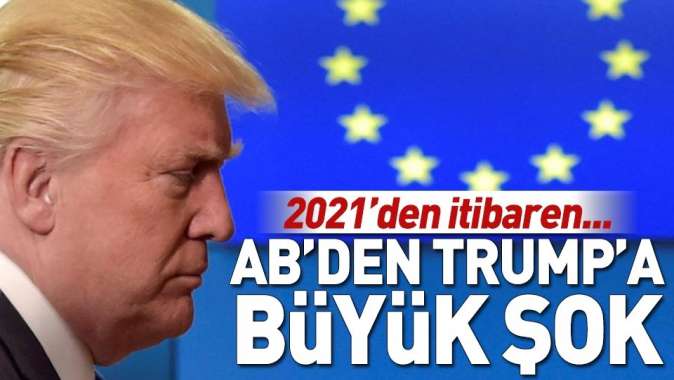 AB duyurdu! ABD vatandaşları da vize alacak.