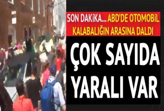 ABD’de otomobil göstericilerin arasına daldı: Yaralılar var