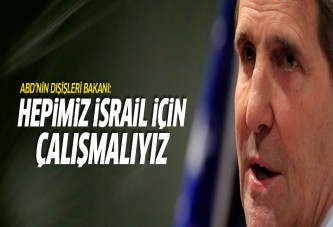 ABD Dışişleri Bakanı John Kerry İsrail'e destek istedi