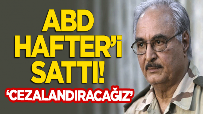 ABD Hafteri sattı! Cezalandıracağız