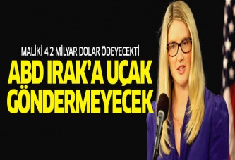 ABD Irak'a uçak göndermeyi erteledi