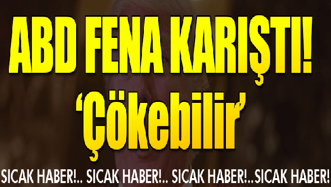 ABD karıştı! Ülke çöker...