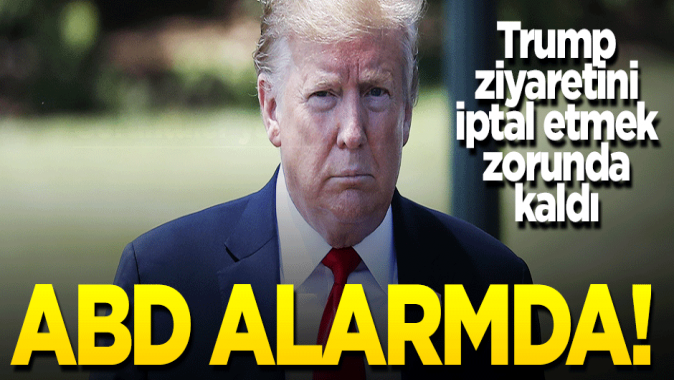 ABDde Dorian Kasırgası alarmı! Trump, Polonya ziyaretini iptal etti