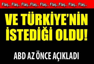 ABD'den flaş YPG açıklaması