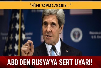 ABD'den Rusya'ya sert uyarı! Eğer yapmazsanız...