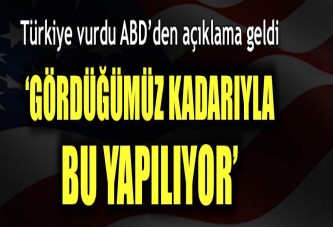 ABD'den 'Türkiye Cerablus'u vurdu' haberine açıklama