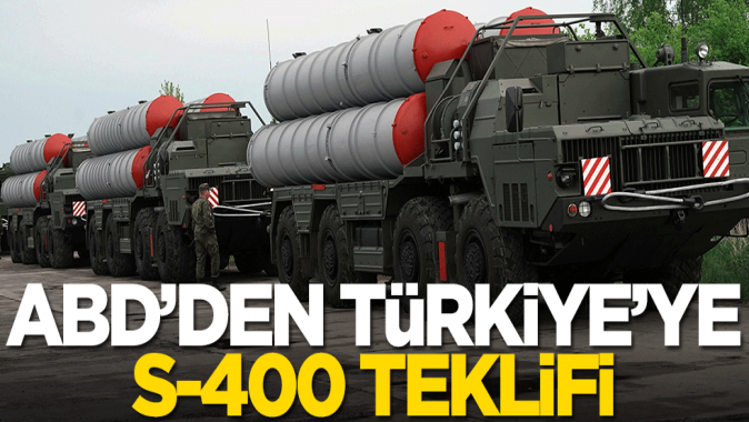 ABDden Türkiyeye S-400 teklifi