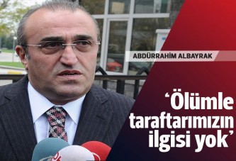 Abdürrahim Albayrak: Taraftarımızın ilgisi yok