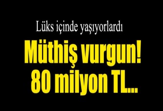 ‘Adalet’te 80 milyonluk vurgun