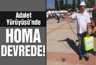 Adalet Yürüyüşü’nde HOMA!