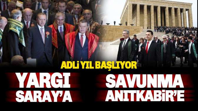 Adli Yıl başlıyor: Yargı Saraya, Savunma Anıtkabire