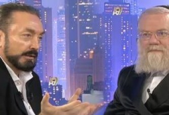 Adnan Oktar İsrailli hahamları konuk etti