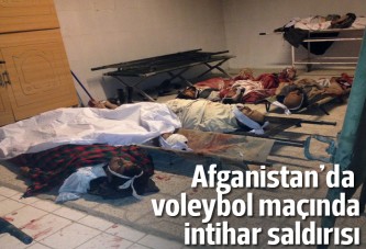 Afganistan'da voleybol maçında intihar saldırısı