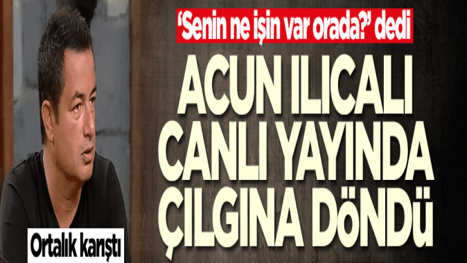 Ahmet Çakar ile Acun Ilıcalı arasında büyük gerilim