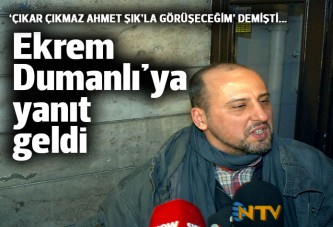 Ahmet Şık: Dumanlı ile görüşmem