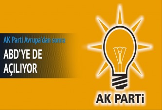 AK Parti ABD'ye temsilcilik açıyor