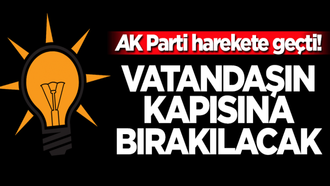 AK Parti harekete geçti! 65 yaş üstü vatandaşların iftar yemekleri eve teslim edilecek