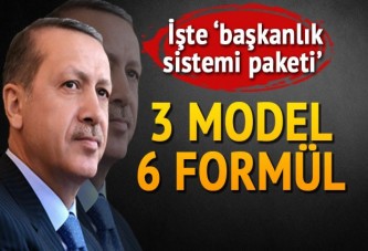 AK Parti'de başkanlık için 3 model 6 formül