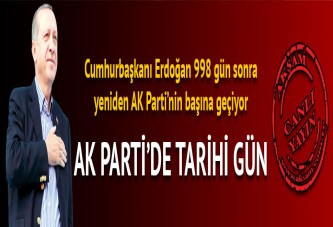 AK Parti'de tarihi gün