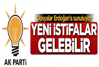 AK Parti'de yeni istifalar gelebilir