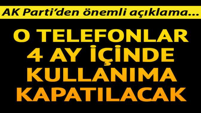 AK Partiden önemli açıklama: Varlık Barışı 6 ay uzuyor