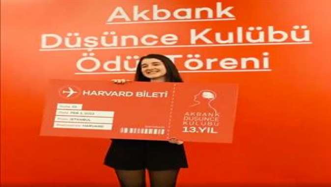 Akbank Düşünce Kulübü’nden Harvard Yaz Okulu’na