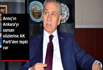 AKP’den Arınç’a tepki