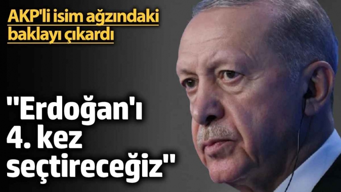 AKP Genel Başkan Yardımcısı Erkan Kandemir açıkladı: Erdoğanı bir kere daha seçtireceğiz