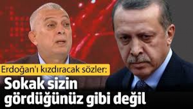 AKP’li Metin Külünkten Erdoğanı kızdıracak sözler: Sokak sizin gördüğünüz gibi değil