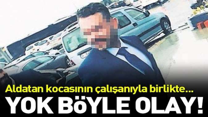 Aldatan kocasının çalışanıyla kaçtı.