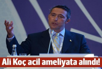 Ali Koç'un omzu kırıldı