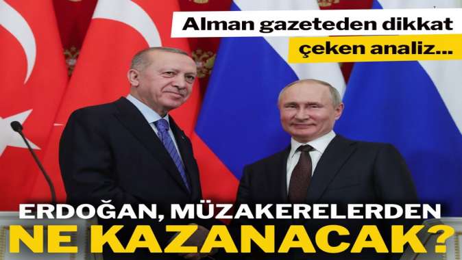 Alman gazeteden Türkiye’deki müzakerelerle ilgili dikkat çeken analiz