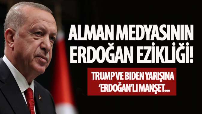 Alman medyasının tek derdi Erdoğan!