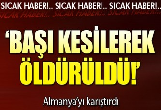 'Alman rehine başı kesilerek öldürüldü' iddiası!