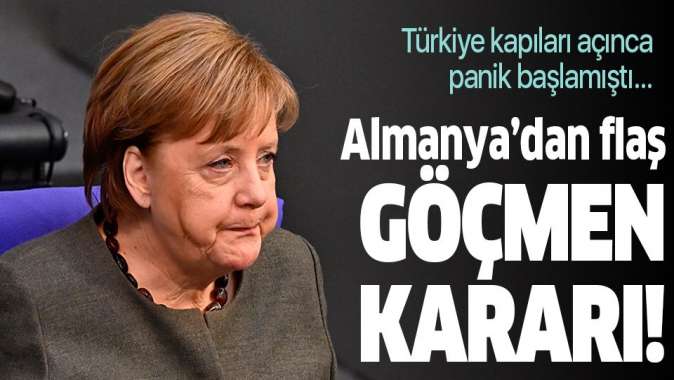 Almanya Başbakanı Merkel Yunanistandaki çocuk göçmenleri alıyor.