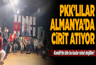 Almanya'da PKK propagandası.