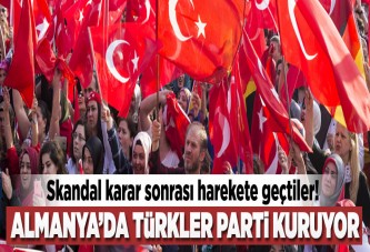 Almanya'da Türk kökenliler parti kuruyor..