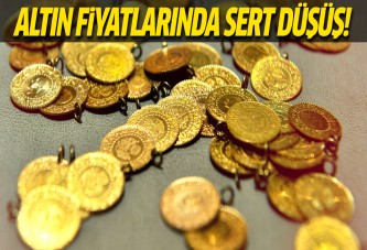 Altın fiyatlarında büyük düşüş!