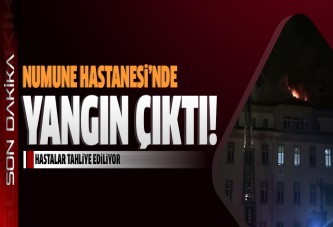 Ankara Numune Hastanesi'nde yangın!