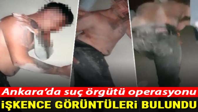 Ankarada esnaftan haraç toplayan suç örgütüne operasyon: 17 gözaltı