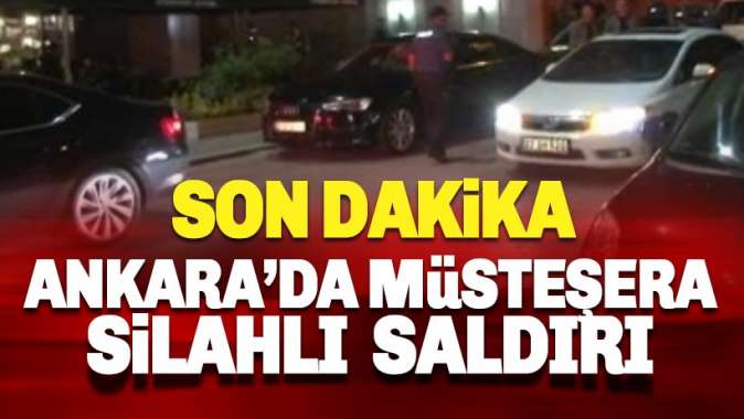 Ankarada Müsteşar Alexander Pogansheva kurşun yağdırdı