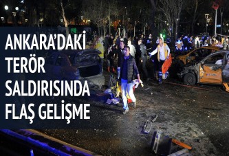 Ankara'daki terör saldırısında flaş gelişme