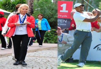 Antalya'da golf heyecanı...