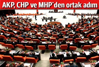 AP'ye karşı 3 partiden ortak bildiri